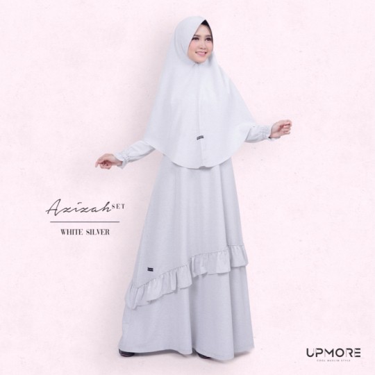 Gamis UPMORE Azizah | Set dengan Khimar