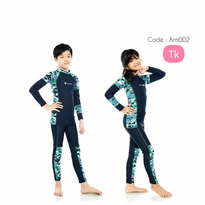 Baju Renang Wanita baju renang pria wanita dewasa army baju selam unisex laki perempuan - arm002(ana