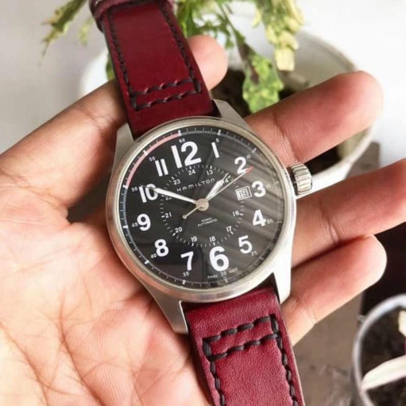 jam tangan Hamilton Khaki Field Officer Automatic 25 jewels