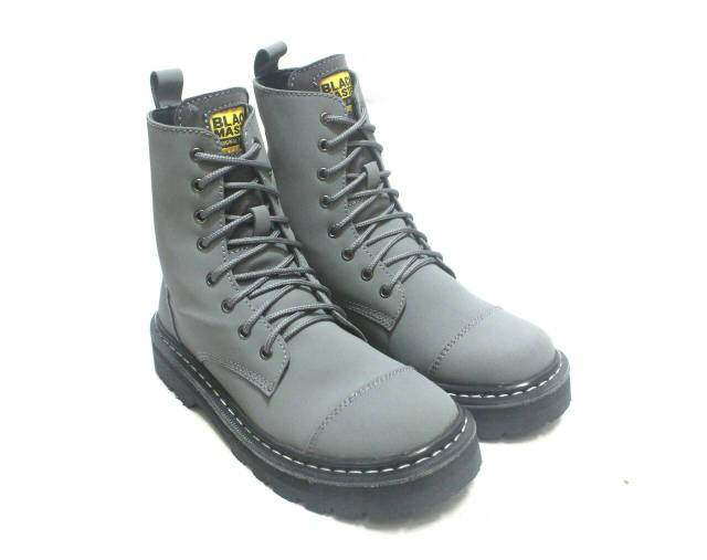 ISLAND - BLACK MASTER ORIGINAL | Original Sepatu Kulit Boots Biker Touring Rockers Gagah