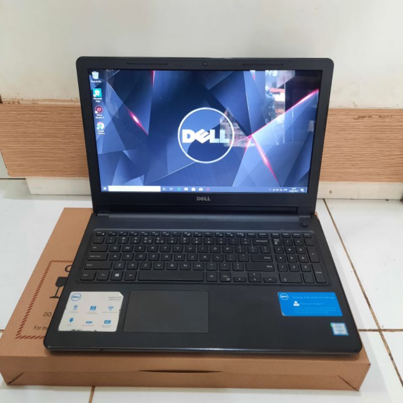 Laptop Dell inspiron 15-3567 Cor i3-6006U Ram 4GB HDD 1TB  Layar 15 inch Windows 10 Full aplikasi siap pakai