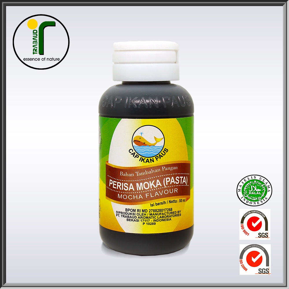 

Perisa Moka Pasta Mocha Flavor 50 ML Cap Ikan Paus