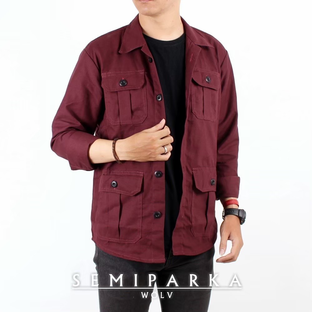 SEMI PARKA ORIGINAL WOLV SK4 TERSEDIA 4 WARNA