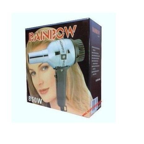 [PROMO 9BW36] Hair Dryer Rainbow 350/850W Hair Styling Hairdryer Alat Pengering Rambut Panas Untuk Rambut Bulu Anjing Kucing Big Sale