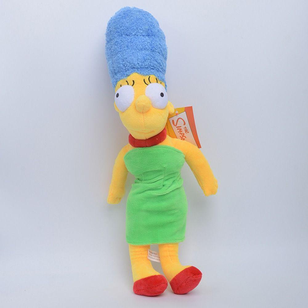 Needway Simpsoned Mainan Mewah Kawaii Lucu Mainan Anak Kartun Menghias Anak Dewasa Hadiah Boneka Plushie