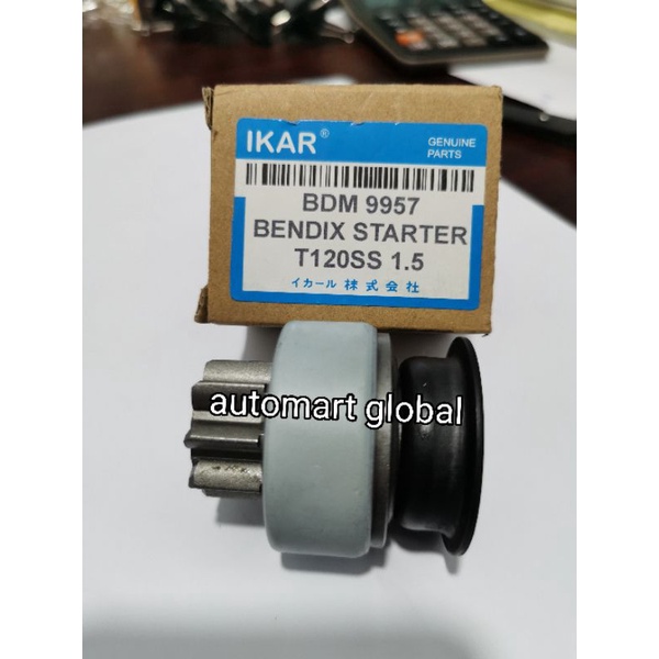 Bendix dinamo starter Mitsubishi t120ss injeksi 1500cc