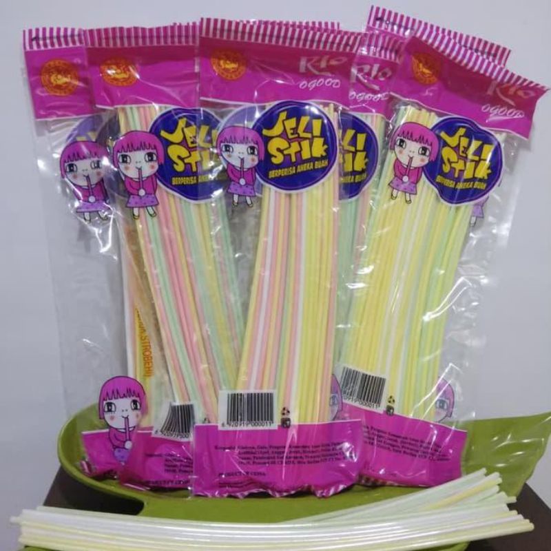 Permen Jelly Stick Yogurt Berperisa Aneka Rasa Buah Permen Jelly Stick Panjang