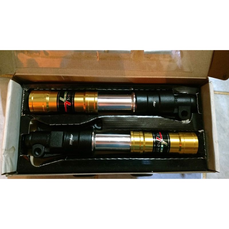 Bottom Shock-Tabung Shock Depan Model Up Side Down-Upside Down-Shock Model USD Gold buat Mio-Mio 125