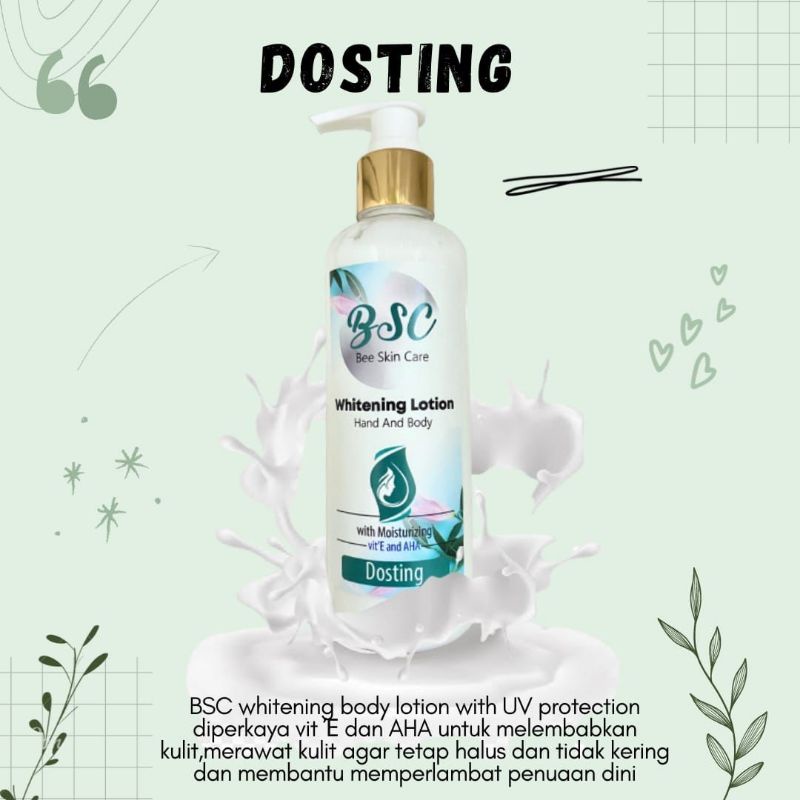 BSC DOSTING lotion whitening