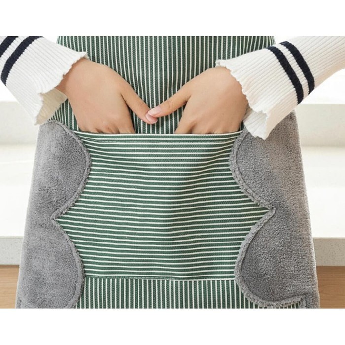 UNNISO - Apron / Celemek Dapur / Celemek Masak Motif Bunga