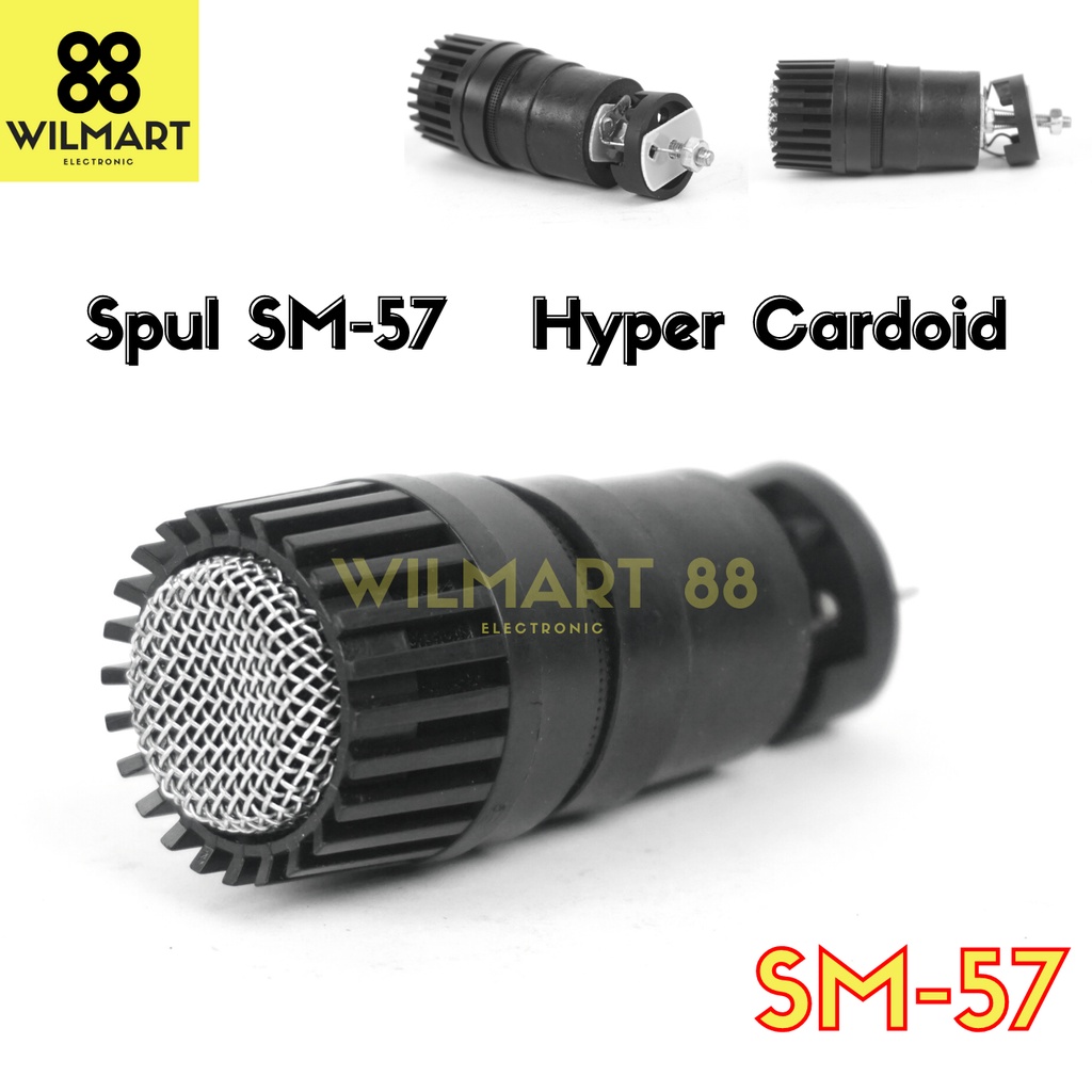 Spul Mic SM-57 | SUARA EMPUK Spull Mic Kabel SM 57 LC / Microphone Instrumen Cable Spul SM57 / Mic SM-57 / Mic Alat Musik SM - 57 LC