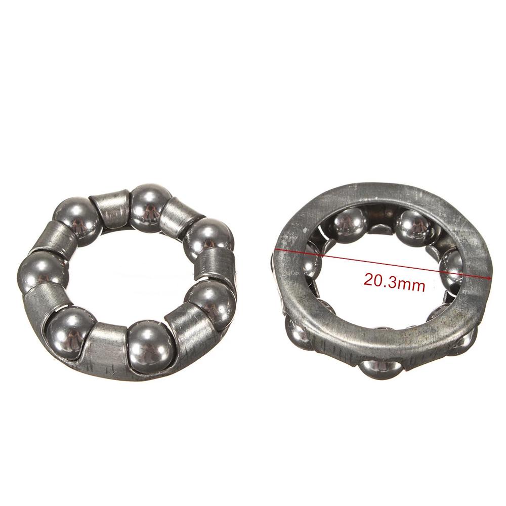 Lanfy Bantalan Sepeda Bagian Sepeda Silver 7bola MTB Bike Sepeda Front Hub