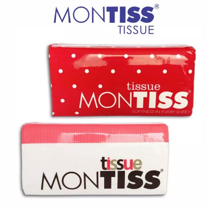 TISSUE MONTISS / MONTISS FACIAL TISSUE 250 SHEET 2 PLY