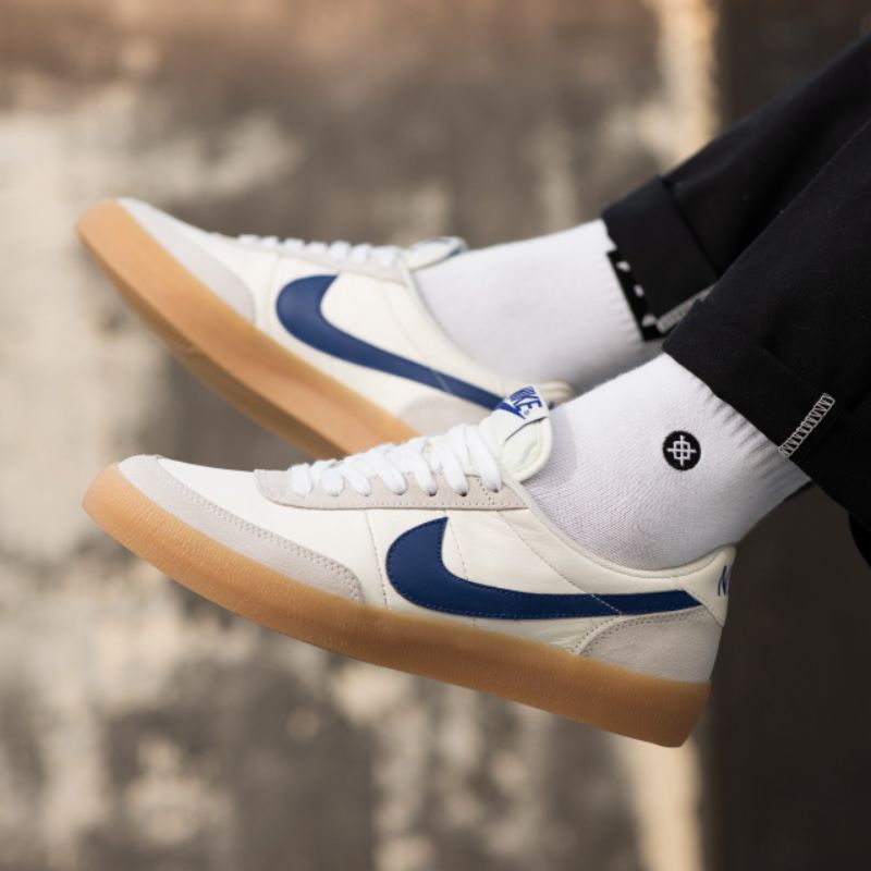 SEPATU SNEAKERS KILLSHOT X JCREW WHITE NAVY ORIGINAL SNEAKERS PRIA