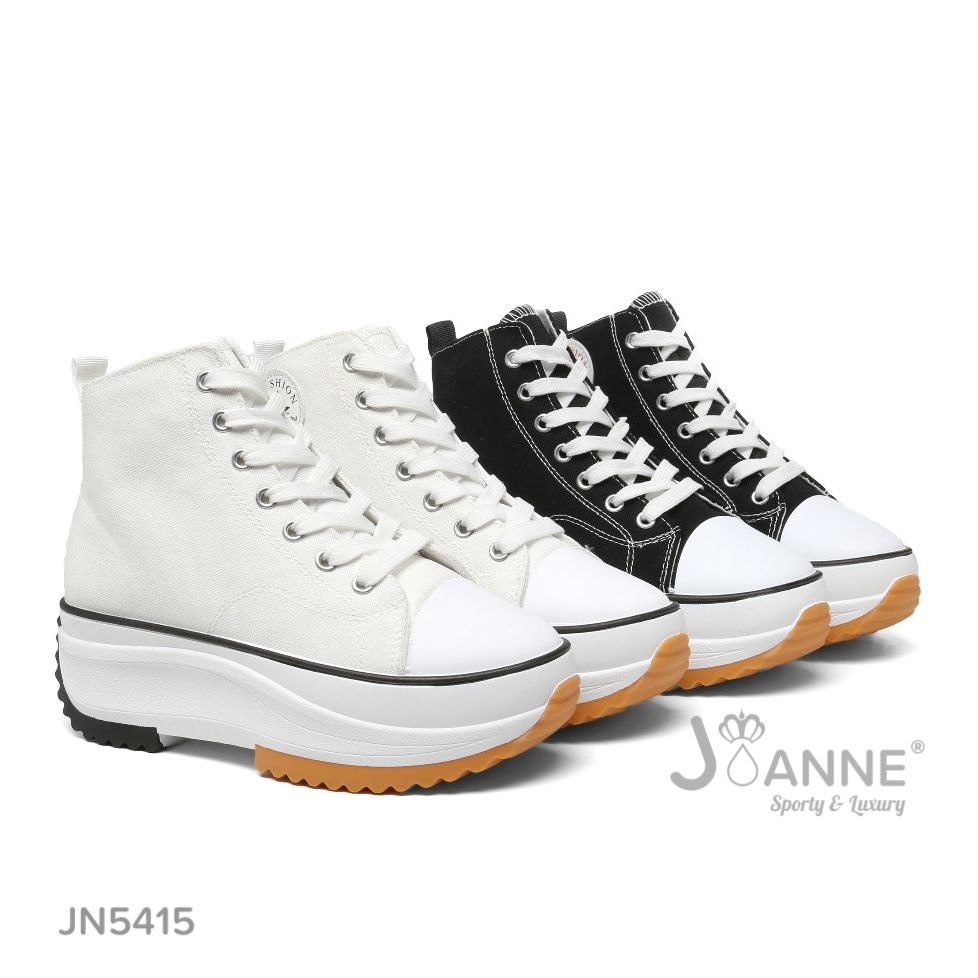 JOANNE Casual Wedges Sneakers Shoes #JN5415 ORIGINAL