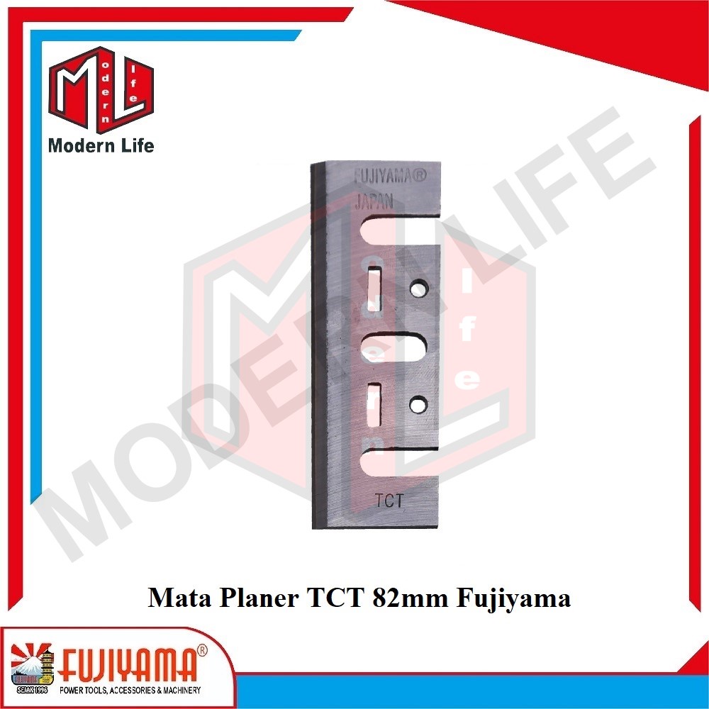 FUJIYAMA Mata Planer Blade TCT 82mm / Mata Serut Planer Kayu TCT 82mm