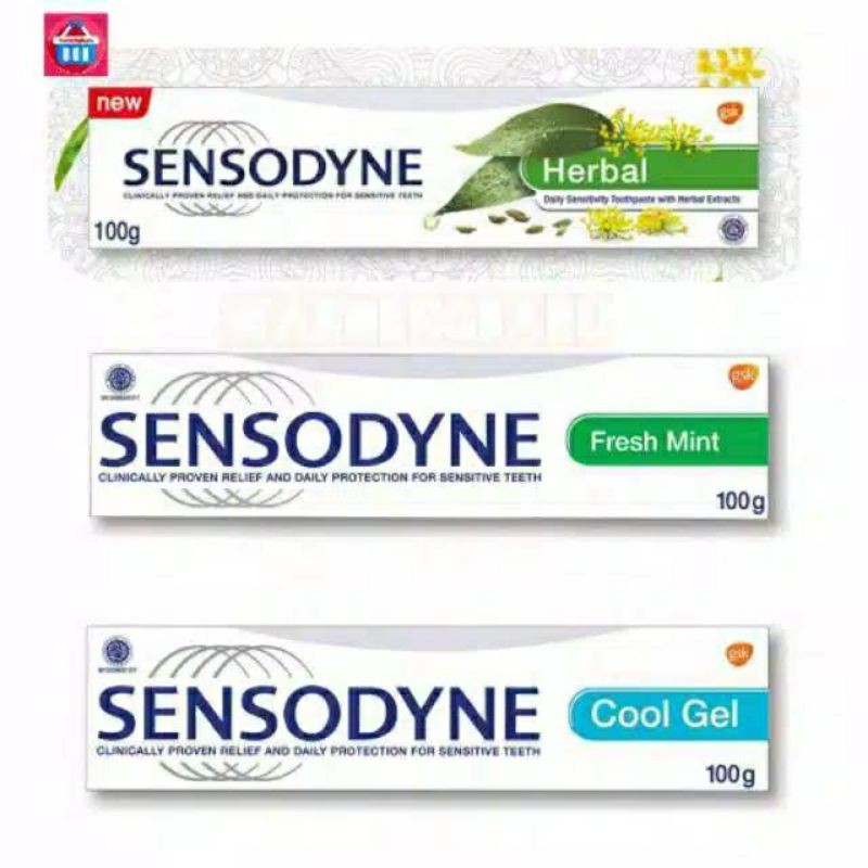 sensodyne cool gel 100g/sensodyne fresh mint 100g/sensodyne 100g/pasta gigi sensodyne 100g/sensodyne