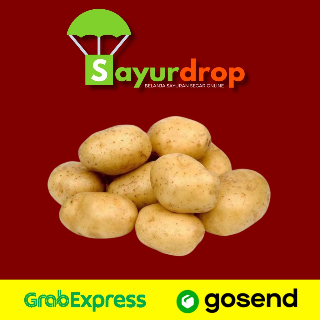 

Kentang Besar 700 Gr - Segar Higienis Murah Cepat - Instant/Same Day Delivery (Sayurdrop)