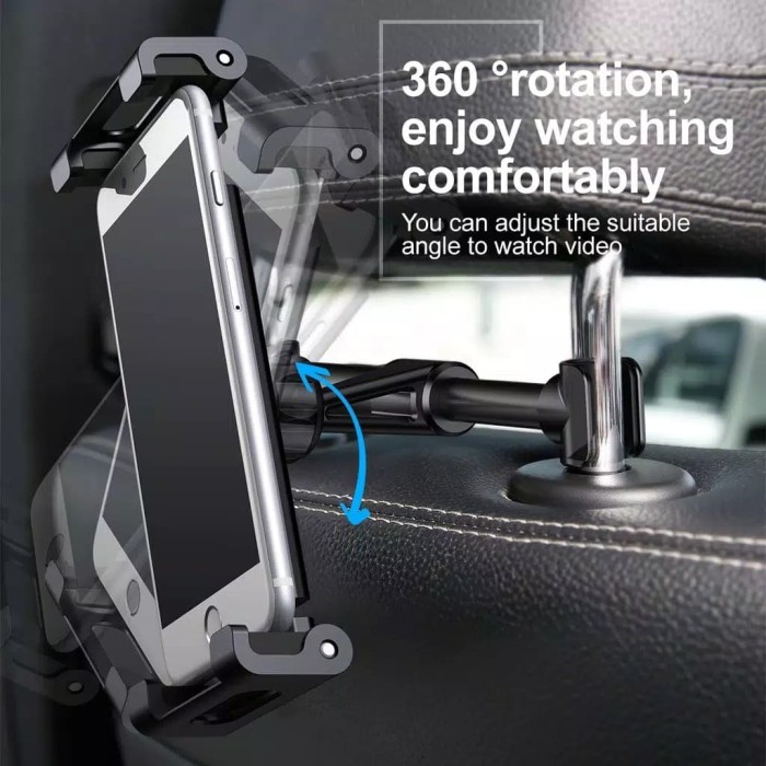 BASEUS Backseat Car Phone Holder Mount Dudukan HP IPAD Tablet Mobil