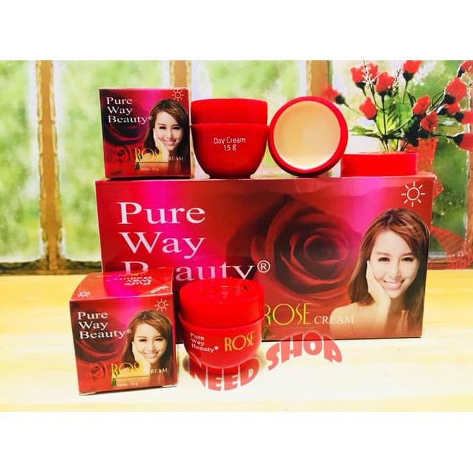Day Cream Rose Cream / Cream Rose Pure White Beauty Original Bpom