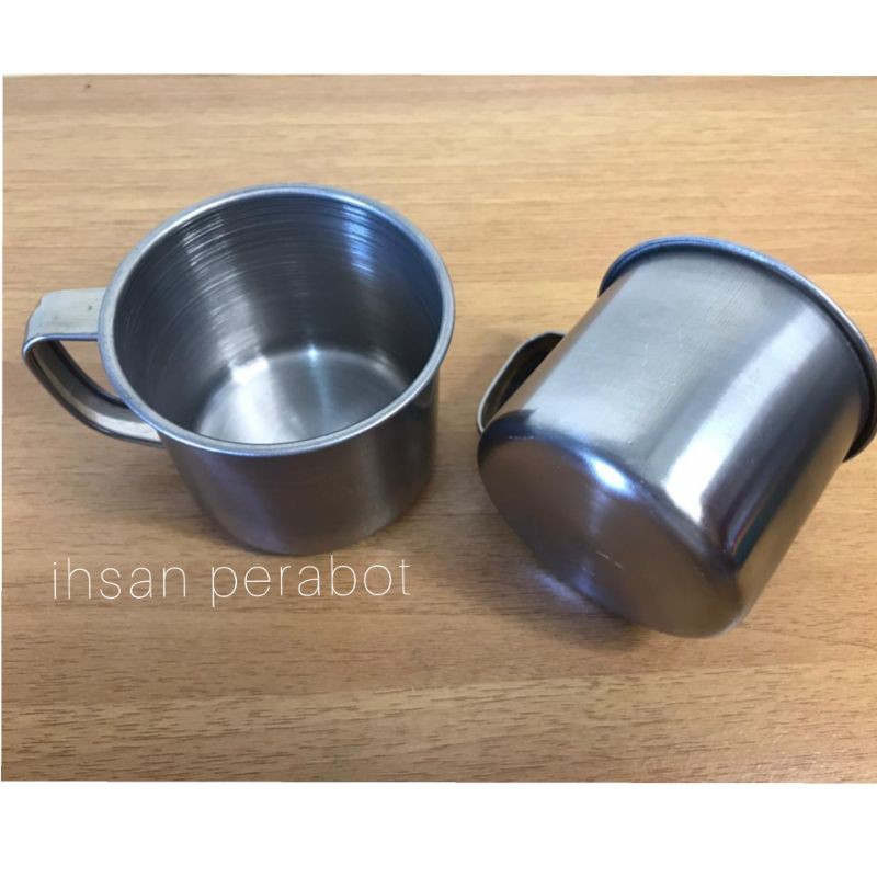 Cangkir kecil Stainless / Cangkir Kecil 6,5cm / Mug stainless