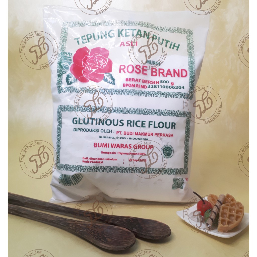 

Rose Brand Tepung Ketan Putih (500 gram)