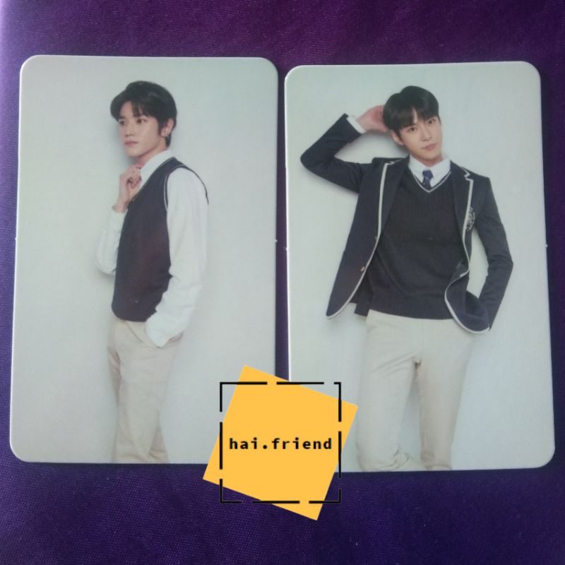 PC / Photocard Haechan Doyoung Taeyong benefit yzy back to school