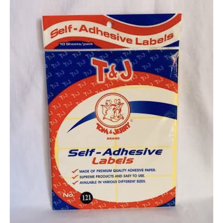 

TOM & JERRY LABEL NO 108 KERTAS LABEL