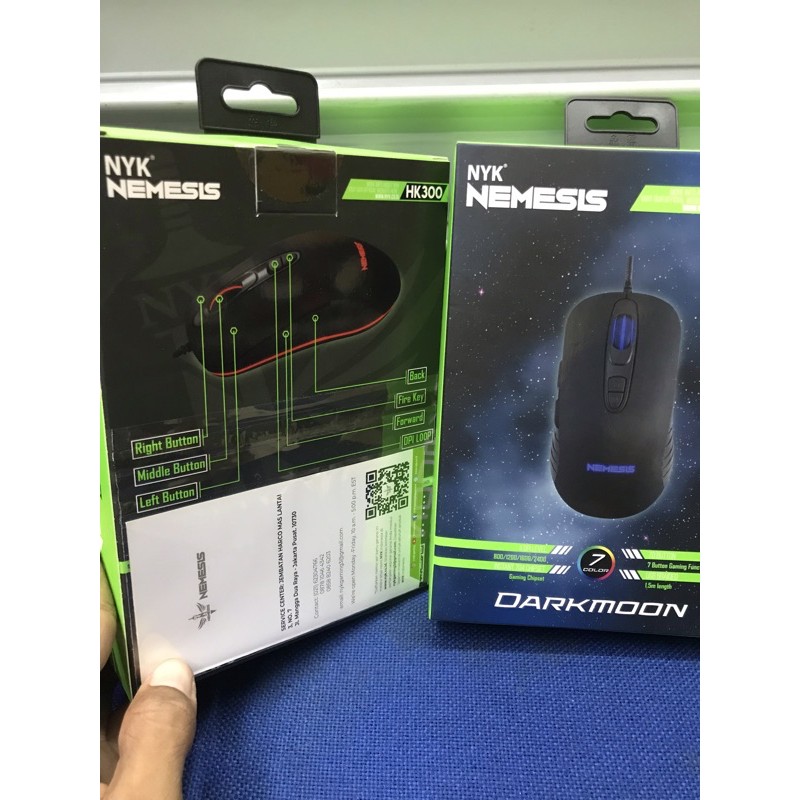 Mouse Usb NYK RGB HK-300