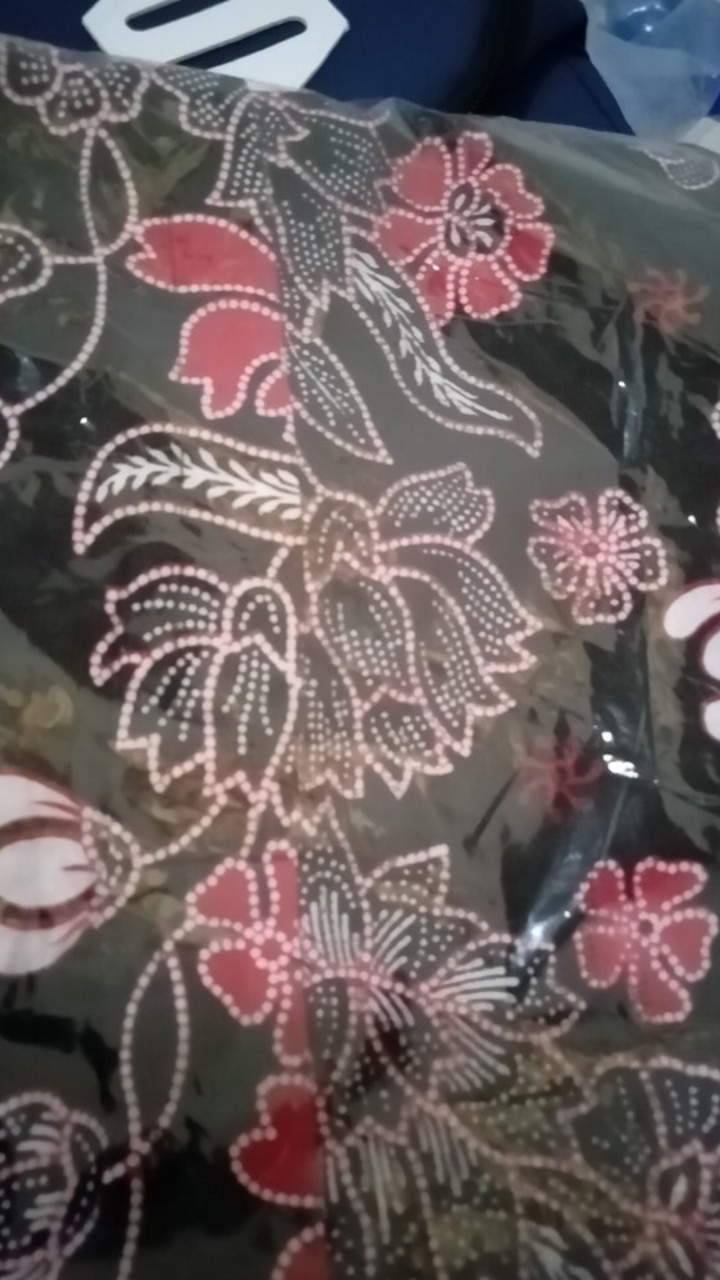 Batik Couple Keluarga Sania Ruffle Ori Ndoro Jowi Dnt Motif Sakura Merah Termurah