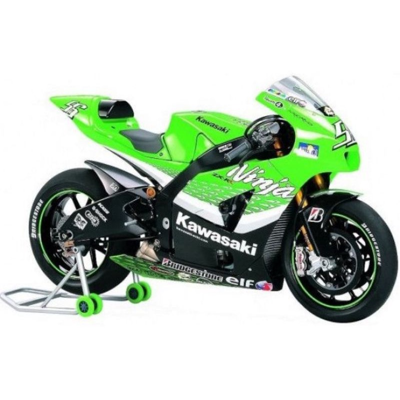 Tamiya motogp kawaskii zx rr mokit miniatur diecast skala 1:12