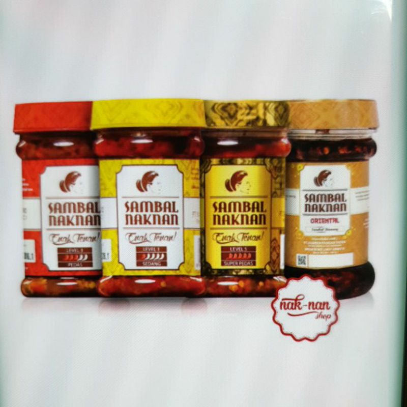 

Paket 3 Sambal Naknan All Varian plus 1 Sambal Oriental
