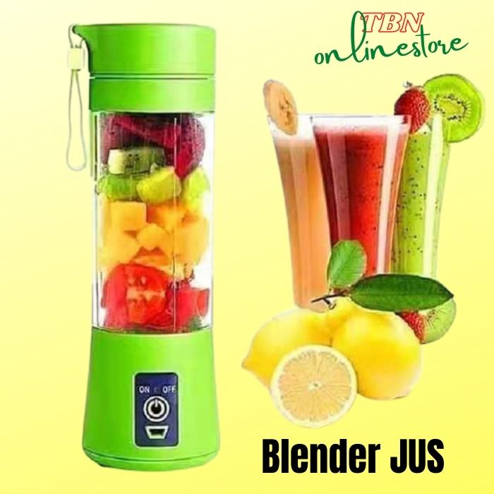 Blender Portable jus buah charge usb GSF 6 mata pisau/ blender Jus Shake ang Go / blender murah