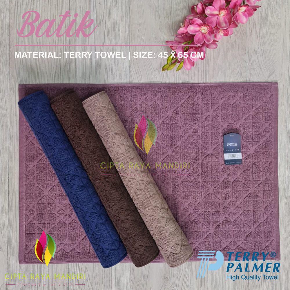 Keset Kaki Handuk Terry Palmer Premium 45x65 BATIK Tebal Serap