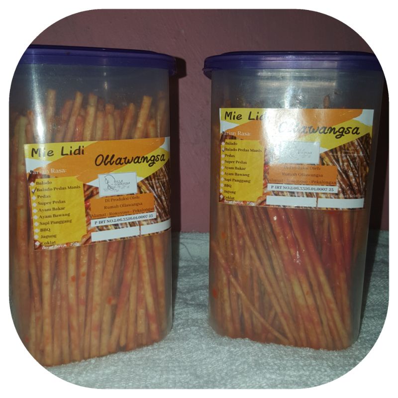 

Mie Lidi Toples Panjang