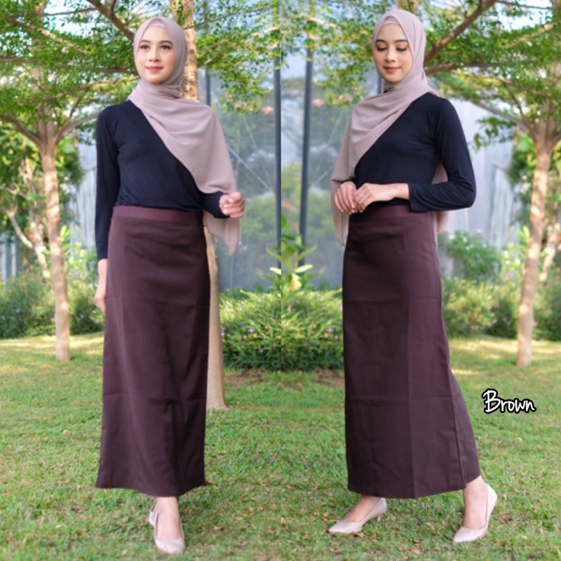ROK KANTOR / WORK SKIRT - M L XL XXL L3 L4 L5 ROK FORMAL JUMBOSIZE - ROK KANTOR - MAHASISWA-6