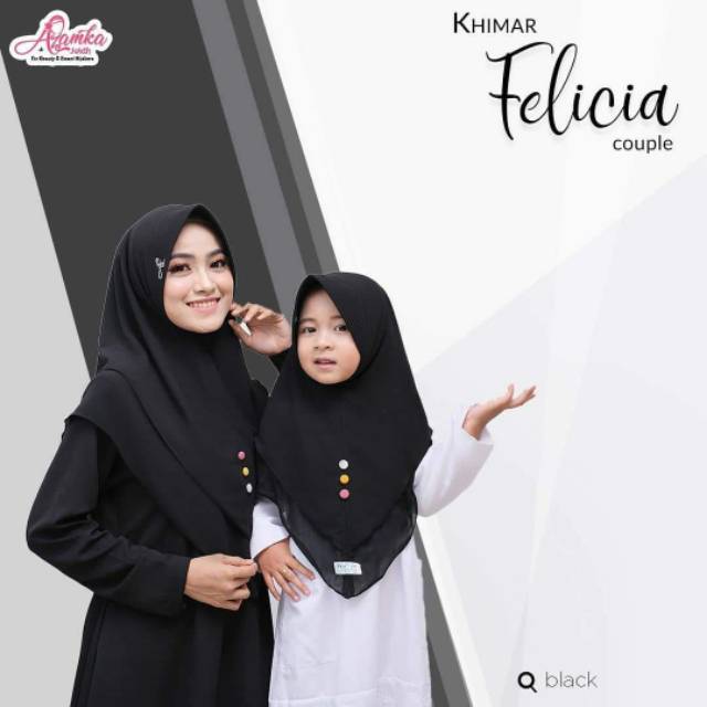 Khimar azamka felicia