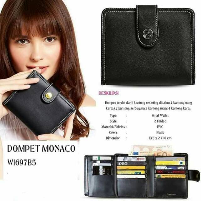 Dompet wanita kecil NEW MONACO / HAQUENNA SOPHIE MARTIN PARIS