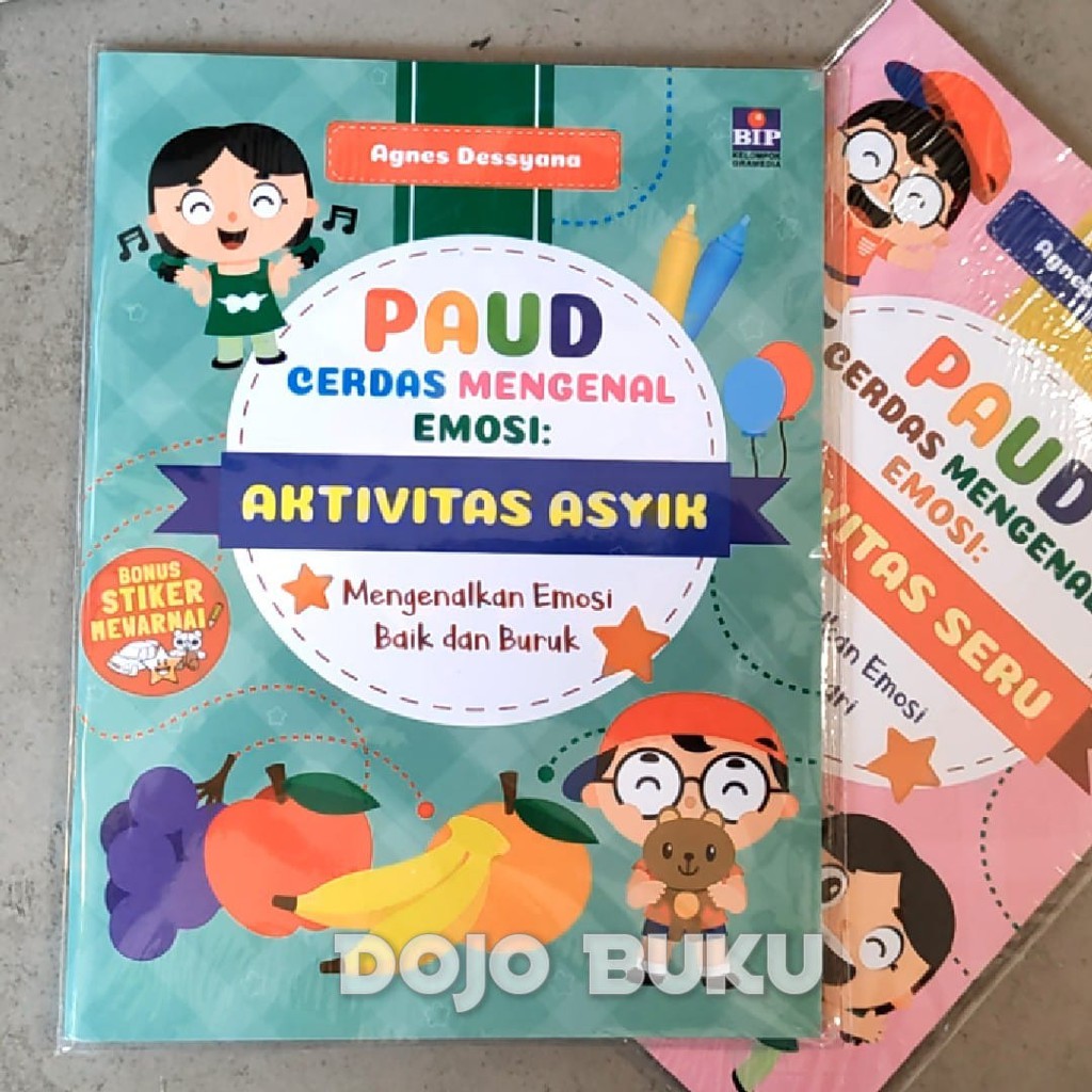 Seri Paud Cerdas Mengenal Emosi by Agnes Dessyana