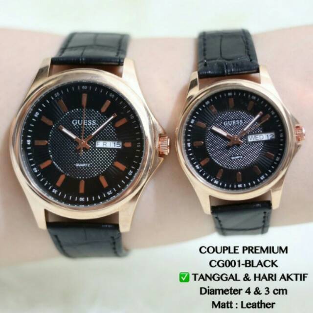 JAM TANGAN COUPLE GUESS