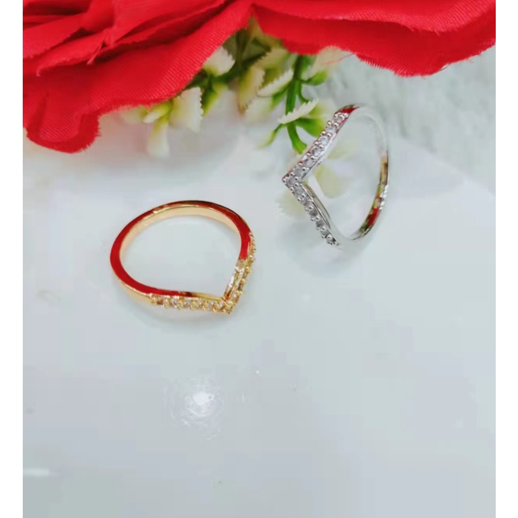 Cincin Xuping Permata Lapis Emas Fashion Jewellery 1104-1106