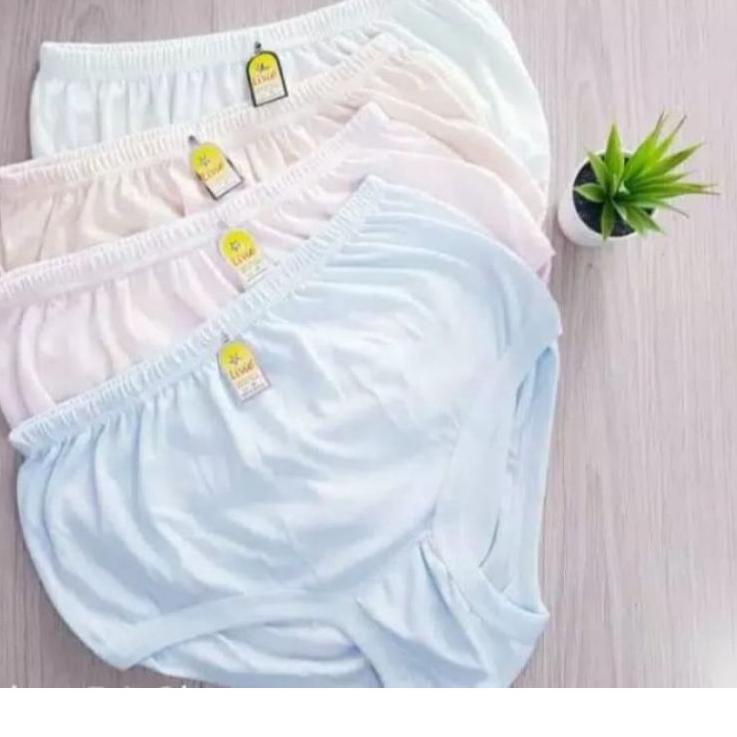 Barang Import 1 Lusin Celana Dalam Wanita Dewasa Polos / CD Wanita Dewasa / Cangcut Wanita Dewasa Te