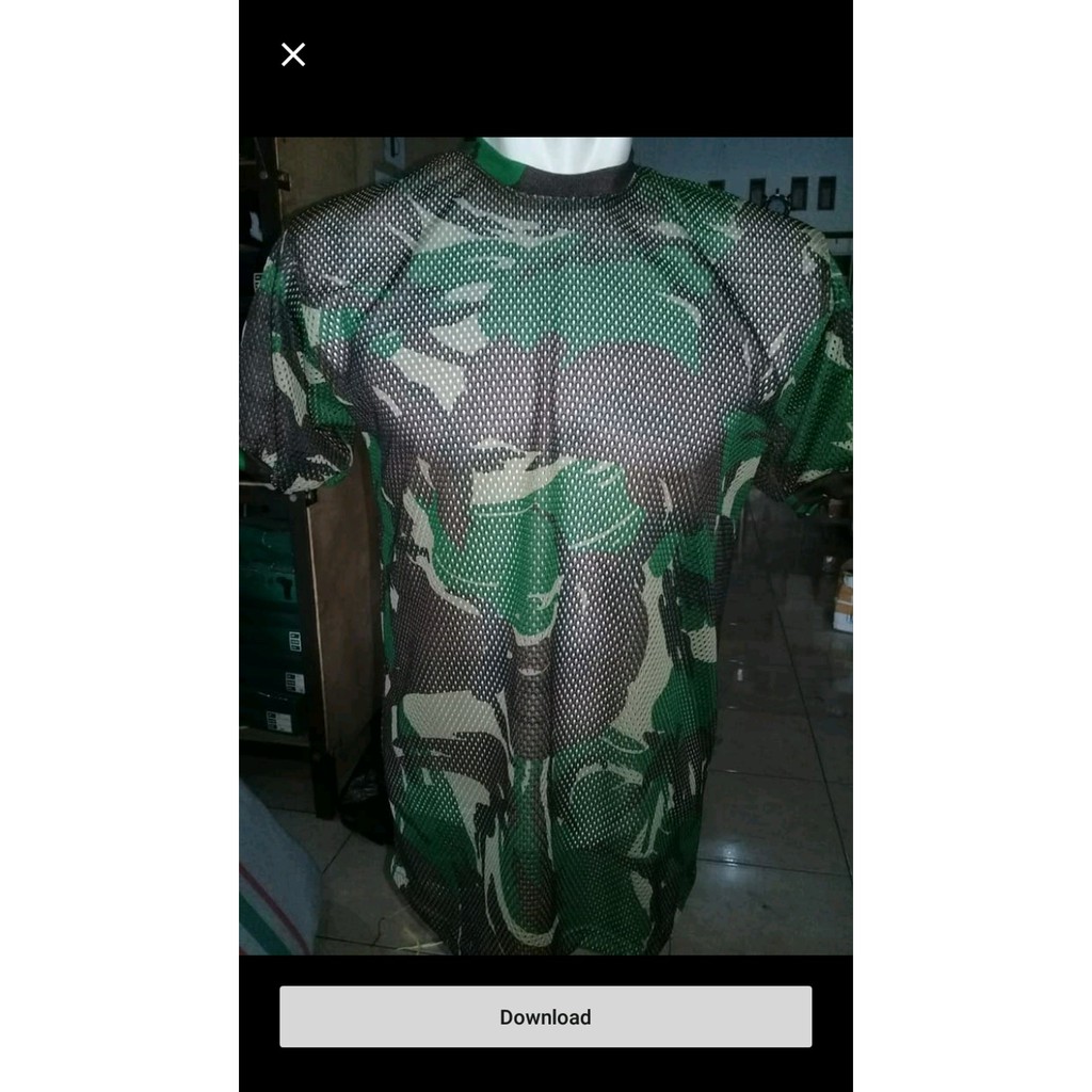 DIJUAL Kaos Jaring Loreng Kaos Jaring Malvinas terbatas
