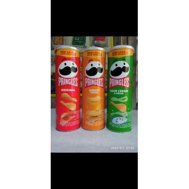 

PRINGLES 107GR ORI/CHEESE/SOUR CREAM