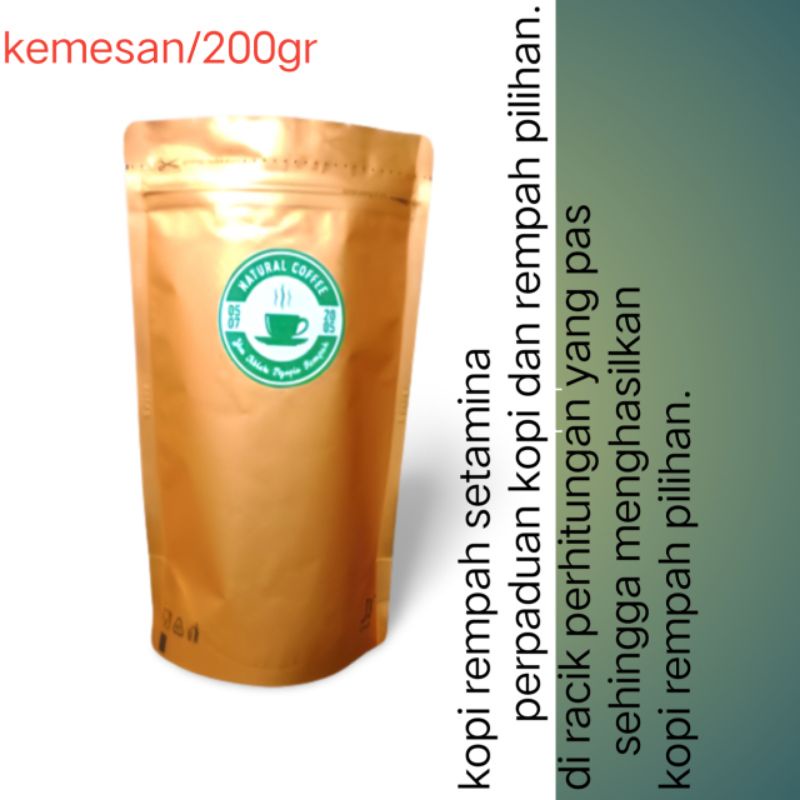 

kopi rempah setamina/kopi esella/kopi arabik/200gr