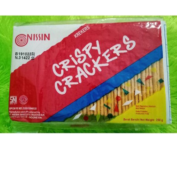 

Nissin Crispy Crackers 250gram