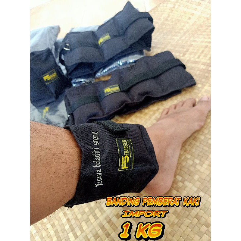 (Bisa cod) 1 Kg Banding pemberat kaki import