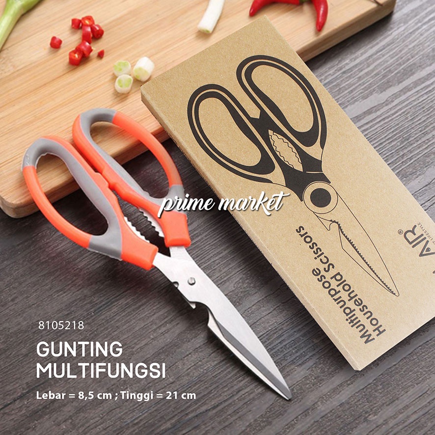 

Gunting Dapur Gunting Serbaguna Multifungsi Gunting Stainless Steel Gunting Sayuran K024 (8105218)
