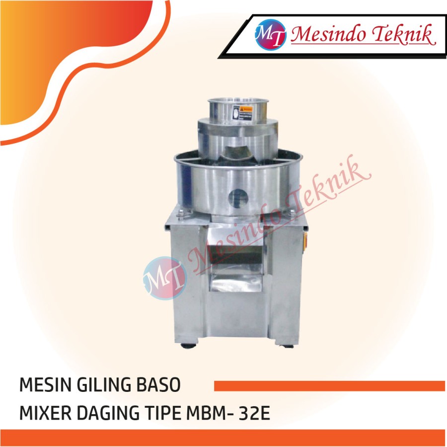 Jual Mesin Giling Baso Mixer Daging Tipe Mbm 32e Shopee Indonesia