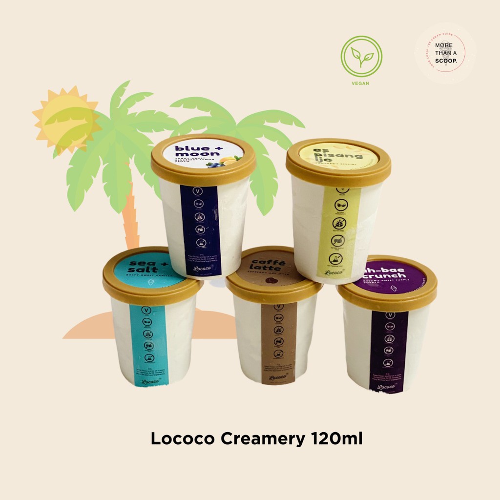 Es Krim Lococo Creamery Vegan 120ml